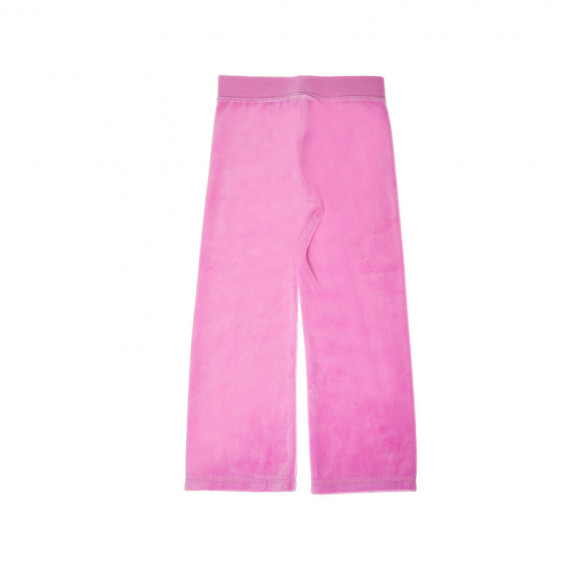 Pantaloni de bumbac cu bandă elastică lată pentru fete Juicy Couture 44013 2