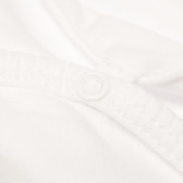 Bluză din bumbac cu mânecă lungă pentru bebeluși, cu față laterală - Unisex Pinokio 44021 2