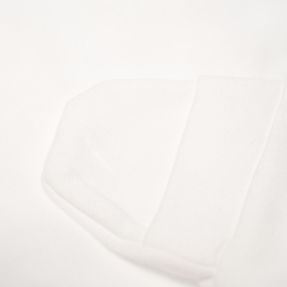 Bluză din bumbac cu mânecă lungă pentru bebeluși, cu față laterală - Unisex Pinokio 44024 3