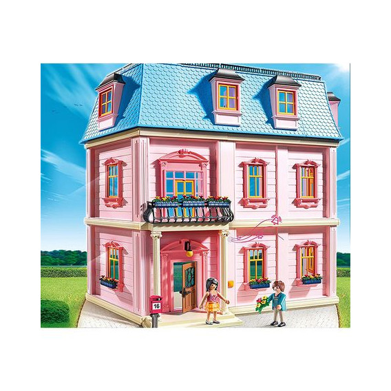 Constructor romantic de case pentru păpuși cu peste 10 piese Playmobil 44283 2