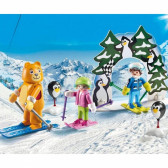 Piese de construcție Lecție de schi, peste 5 piese Playmobil 44289 3