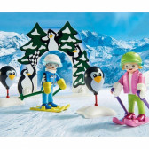 Piese de construcție Lecție de schi, peste 5 piese Playmobil 44290 3