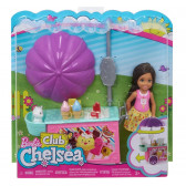 Păpușă Barbie  - un set de joacă Chelsea cu jucării Barbie 44427 2