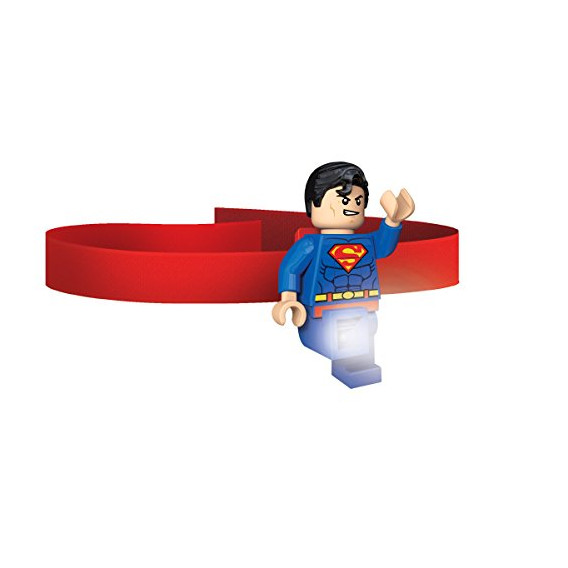 Bandă pentu cap constructor Superman și lampă LED aplicată Lego 44488 3