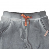 Pantaloni sport cu aspect uzat, pentru fete, cu două buzunare în față și două în spate Boboli 447 3