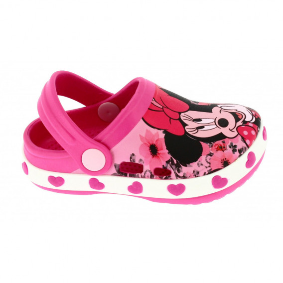 Papuci Roz cu ornament Minnie, pentru fete Arnetta 44766 2