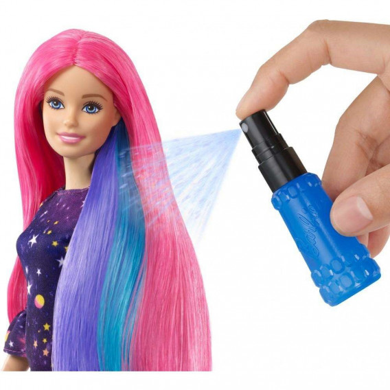 Papușă cu un set de jocuri de colorat părului Barbie 44902 2