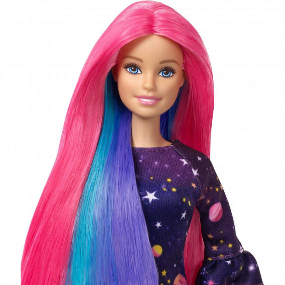 Papușă cu un set de jocuri de colorat părului Barbie 44907 7