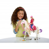 Păpușa Barbie - cal interactiv cu mișcări și sunete Barbie 44915 8