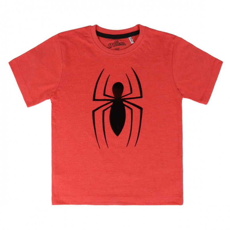 Tricou din bumbac cu emblema Spiderman pentru băieți  44937