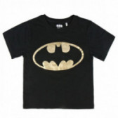 Tricou din bumbac cu logo Batman pentru băieți Batman 44938 