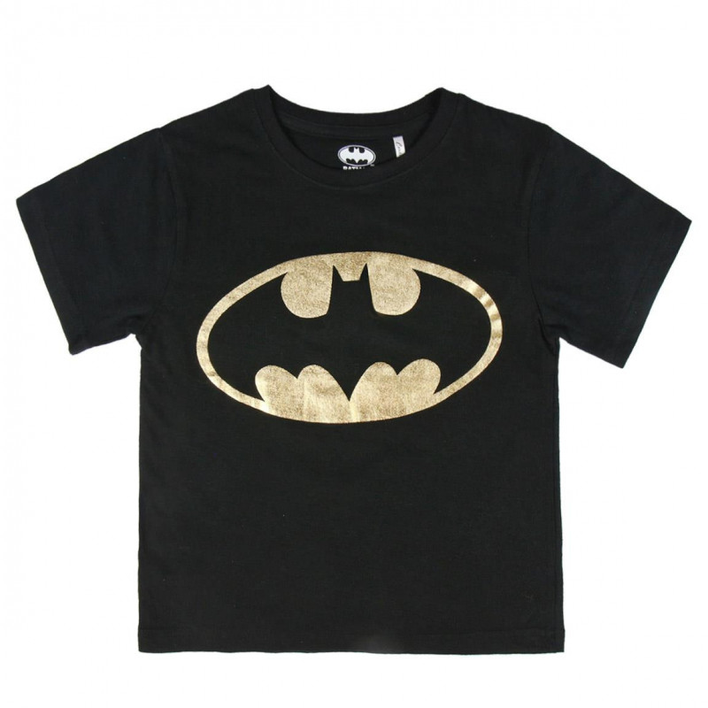 Tricou din bumbac cu logo Batman pentru băieți  44938
