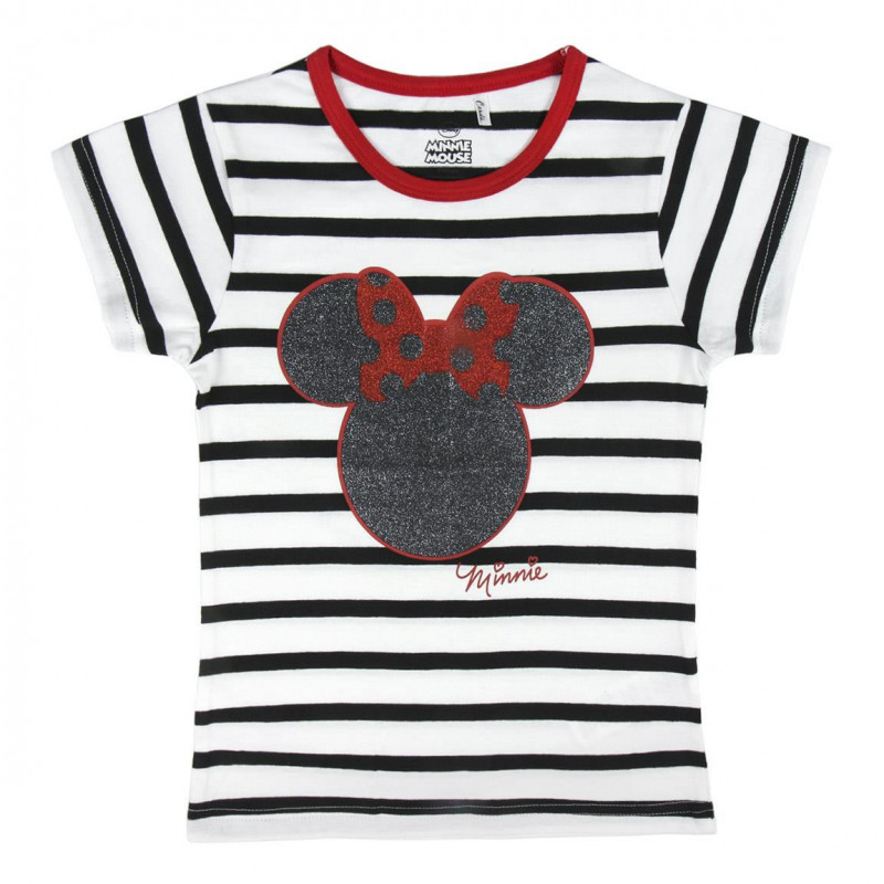 Bluză din bumbac cu dungi și imprimeu Disney pentru fete  44940