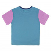 Bluză din bumbac cu mânecă scurtă, cu imprimeu colorat și vesel pentru fete Cerda 45054 2