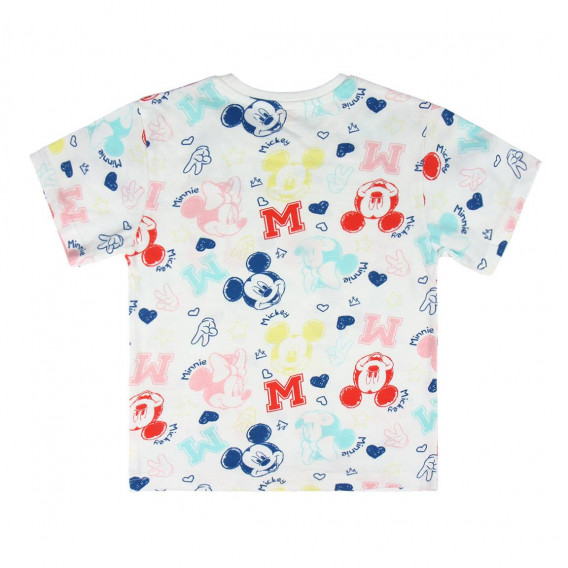 Tricou din bumbac cu imprimeu Mickey Mouse pentru băieți Mickey Mouse 45076 2