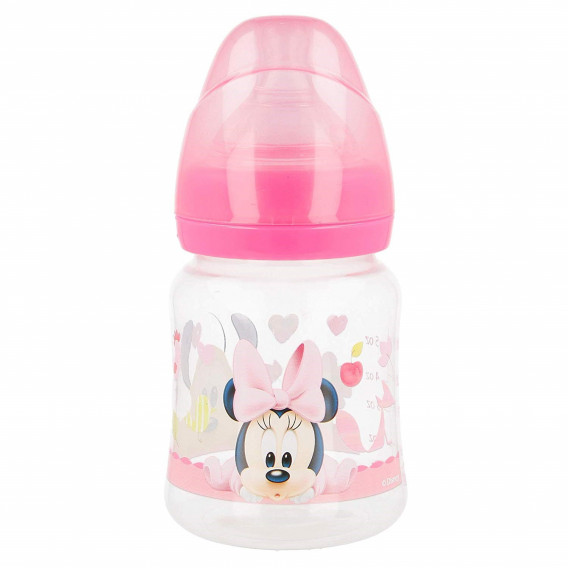 Biberon din polipropilenă Minnie Mouse, cu tetină 2 picături, 0+ luni, 150 ml, culoare: roz Minnie Mouse 45845 3