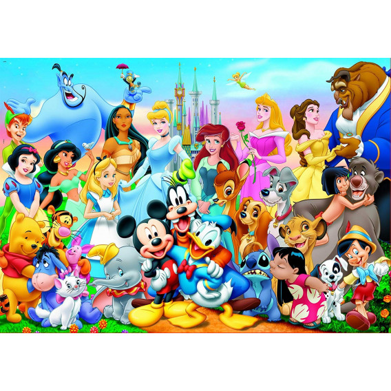 Puzzle-ul 2D al minunatei lumi Disney Disney 45879 2