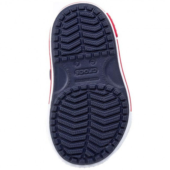 Sandale albastre cu dungă roșie, pentru băieți CROCS 45928 7