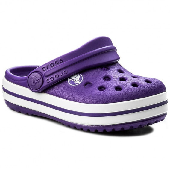 Papuci violet cu talpi groase - unisex CROCS 45944 2