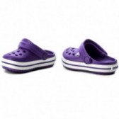 Papuci violet cu talpi groase - unisex CROCS 45945 3
