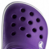 Papuci violet cu talpi groase - unisex CROCS 45947 5