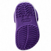 Papuci violet cu talpi groase - unisex CROCS 45949 7