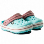 Papuci în culori pastelate cu tehnologie Croslite, pentru fete CROCS 45950 