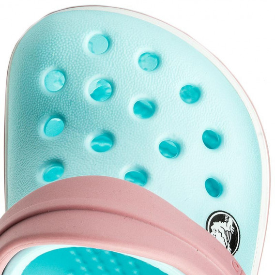 Papuci în culori pastelate cu tehnologie Croslite, pentru fete CROCS 45954 5