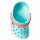 Papuci în culori pastelate cu tehnologie Croslite, pentru fete CROCS 45955 6