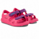 Sandale Crocs roz pentru fete CROCS 45971 