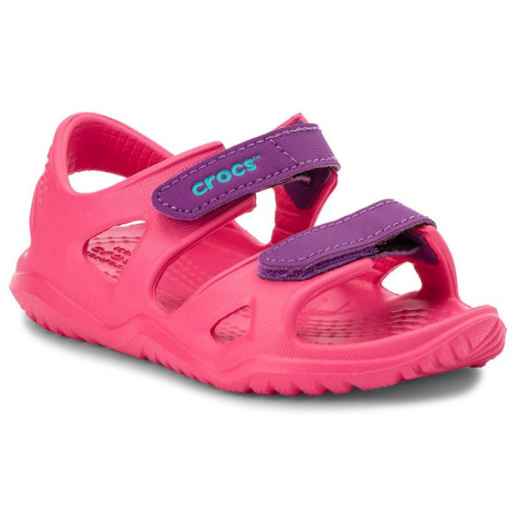 Sandale Crocs roz pentru fete CROCS 45972 2
