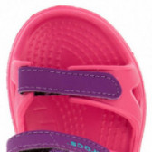 Sandale Crocs roz pentru fete CROCS 45975 5
