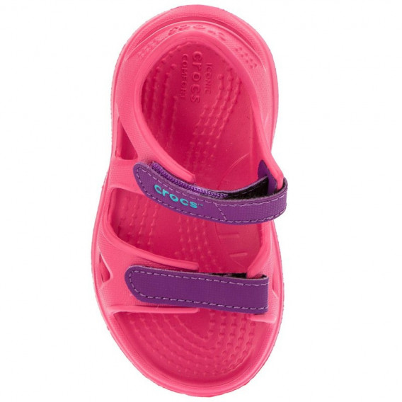 Sandale Crocs roz pentru fete CROCS 45976 6