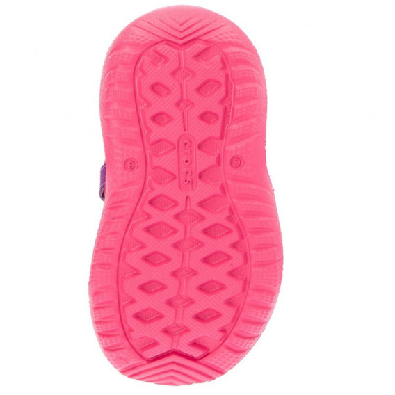 Sandale Crocs roz pentru fete CROCS 45977 7