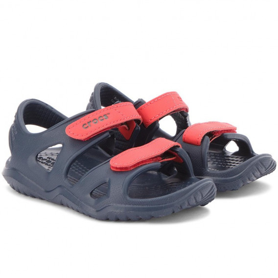Sandale Crocs, albastru și roșu, pentru băieți CROCS 45978 