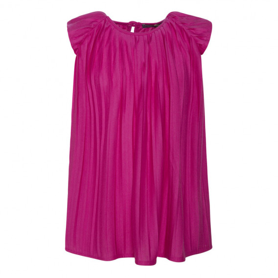Rochie din bumbac casual fără mâneci, violet, pentru fete Canada House 46193 