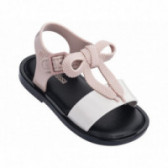 Sandale pentru fete cu bandă de cauciuc MINI MELISSA 46728 