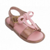 Sandale roz, cu bandă din cauciuc, pentru fete MINI MELISSA 46734 