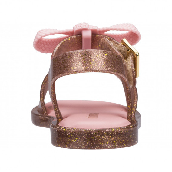 Sandale roz, cu bandă din cauciuc, pentru fete MINI MELISSA 46738 5