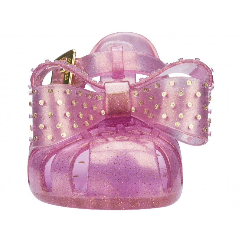 Sandale pentru fete din silicon cu o panglică  46770