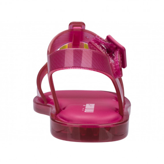 Sandale roz cu ornament galben pentru fete MINI MELISSA 46804 5