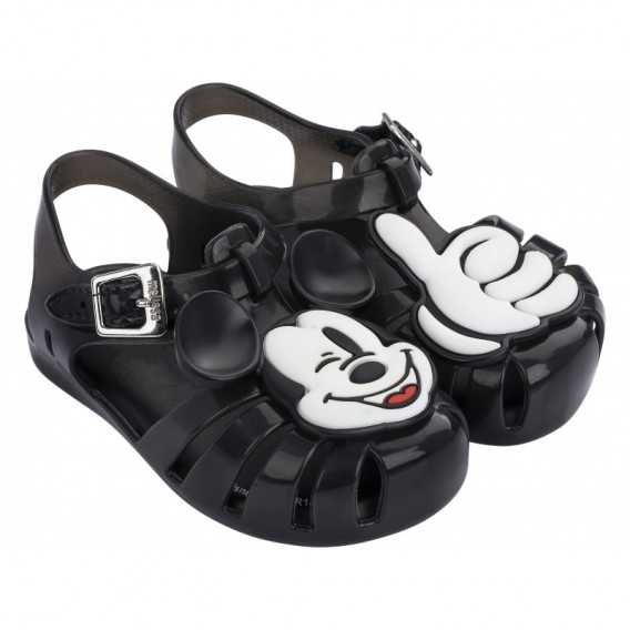 Sandale negre Mickey Mouse - Unisex MINI MELISSA 46818 