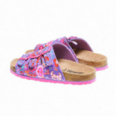 Papuci cu talpă anatomică, de culoare violet, pentru fete Bioline 48240 2