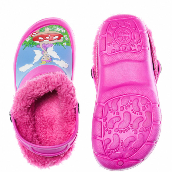 Papuci roz pentru fete  48249 3