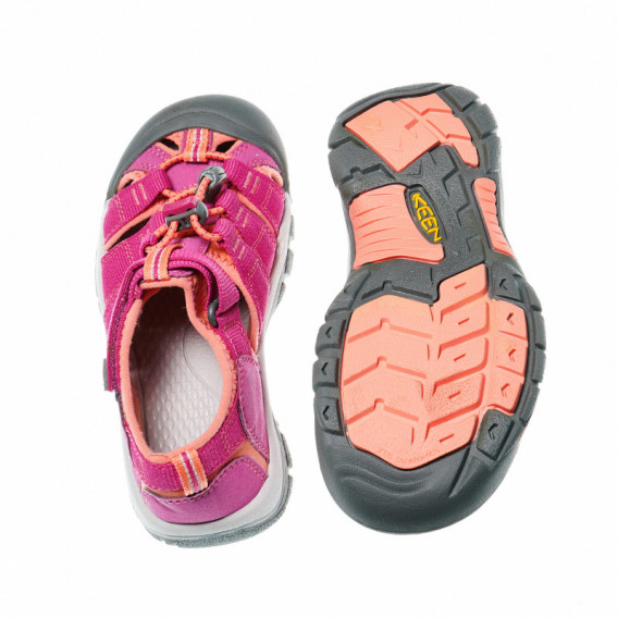 Sandale de drumeție, de culoare roz, pentru fete Keen 48305 3