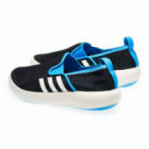 Pantofi elastici cu accente albastre pentru băieți Adidas 48414 2