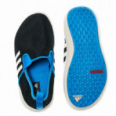 Pantofi elastici cu accente albastre pentru băieți Adidas 48415 3