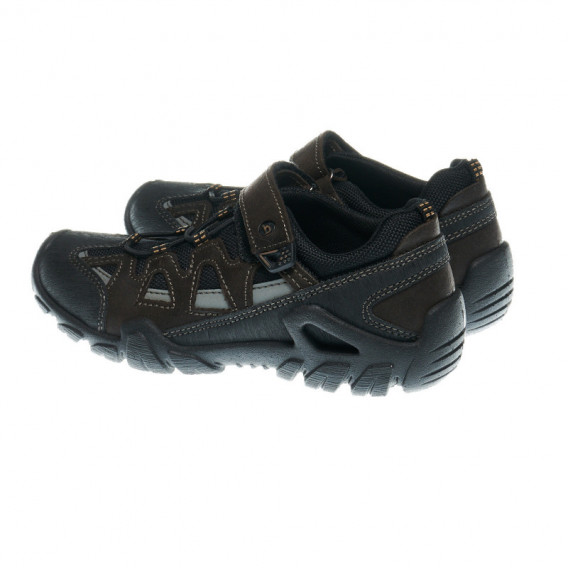 Pantofi cu piele autentică pentru băieți Bama 48425 2