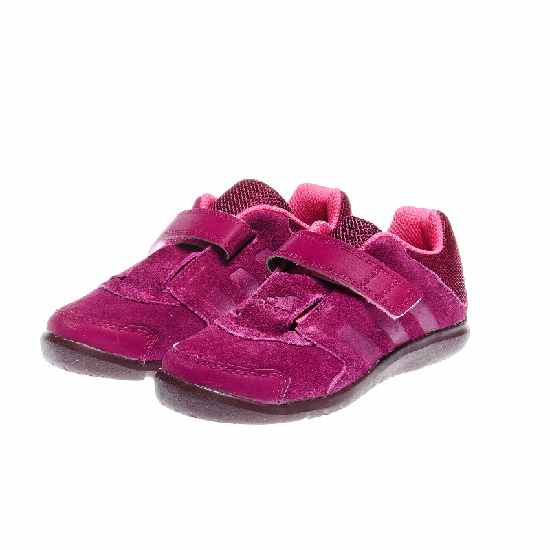 Adidași de culoare violet cu sigla brandului pentru fete  48436