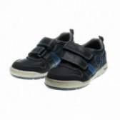 Pantofi pentru băieți cu detalii albastre Woodstone 48452 